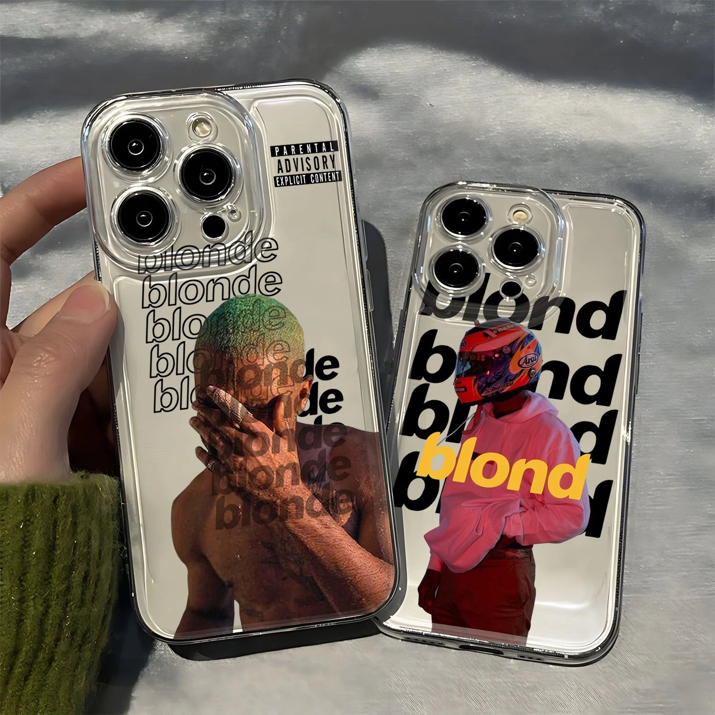 Coque de téléphone Frank Blonde Oceans pour iPhone 16 15 14 13 12 11 Mini Pro Max X XR XSMax 7 8 Plus SE20 Transparent Cover 